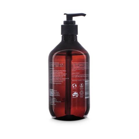Saba Organic Hand Wash - Bergamot, Geranium & Peppermint