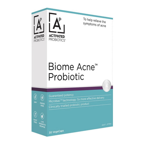 Activated Probiotics Biome Acne Probiotic (30 Caps)