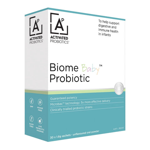 Activated Probiotics Biome Baby Probiotic (30 Unflavoured Sachets)