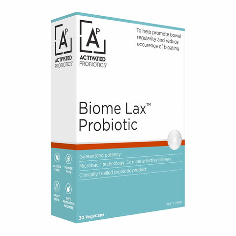 Activated Probiotics Biome Lax Probiotic (30 Caps)