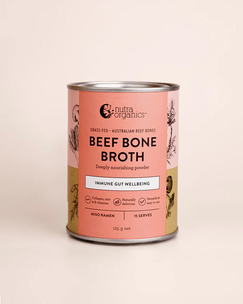 Nutra Organics Beef Bone Broth (Miso Ramen) (125g)