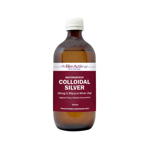 BioActiv Healthcare Colloidal Silver 50ppm (500ml)