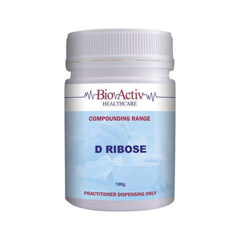 BioActiv Healthcare D Ribose (100g)