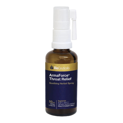 BioCeuticals ArmaForce Throat Relief (50mL Spray)