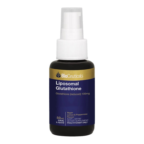 BioCeuticals Liposomal Glutathione (50mL Lemon Peppermint)