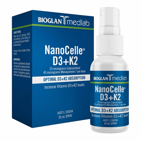 Medlab Nanocelle D3 + K2 (30ml)