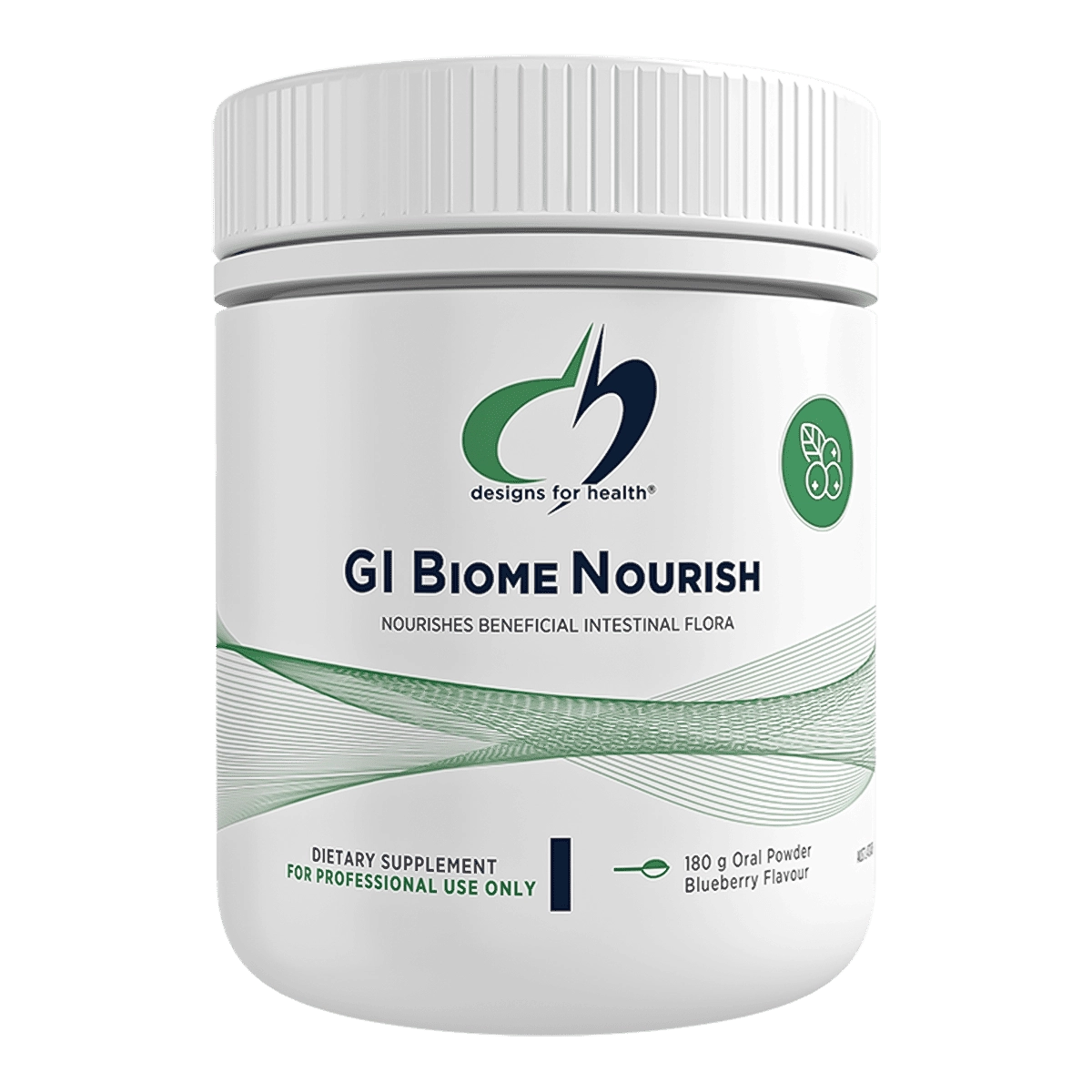 designs for health l glutathione powder Designs For Health GI Biome Nourish (180g Blueberry) – NIIM Dispensary