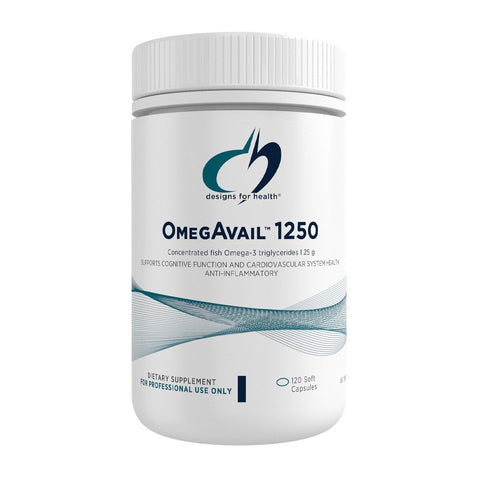 Designs for Health OmegAvail 1250 (120 Caps)