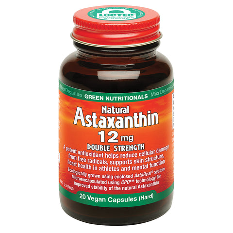 Green Nutritionals Green Nutritionals Natural Astaxanthin 12mg (20-60 Caps)