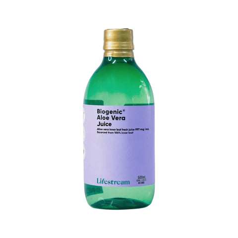 Lifestream Biogenic Aloe Vera Juice (500mL and 1.25L)