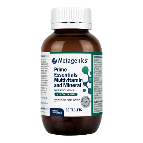 Metagenics Prime Essentials Multivitamin & Mineral (60 Tabs)