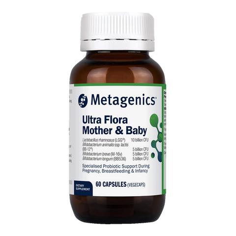 Metagenics Ultra Flora Mother and Baby (60 Caps)