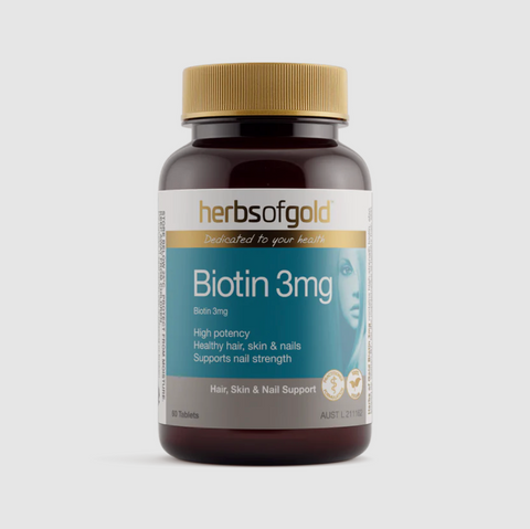 Herbs of Gold Biotin 3mg (60 tablets)
