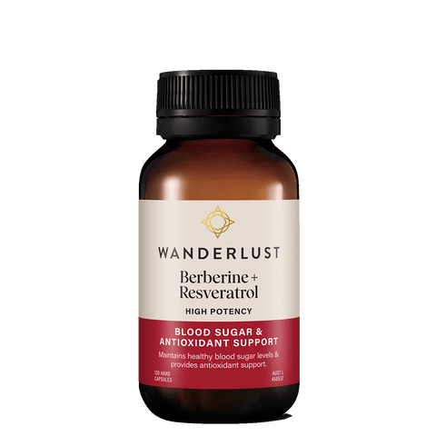 Wanderlust Berberine + Resveratrol (120 capsules)