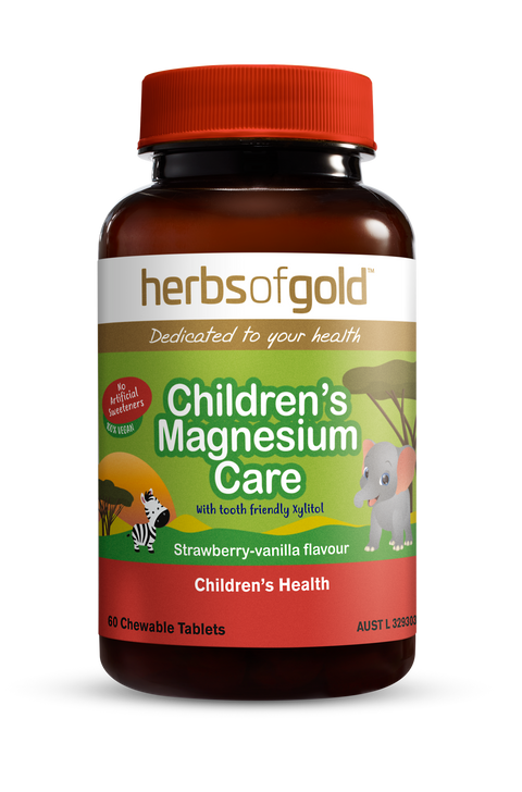 Herbs of Gold Children's Magnesium Care (60 Chewable Tabs)