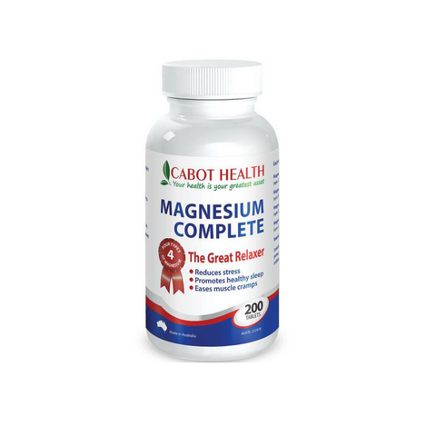 Cabot Health Magnesium Complete (100 Tabs, 200 Tabs)