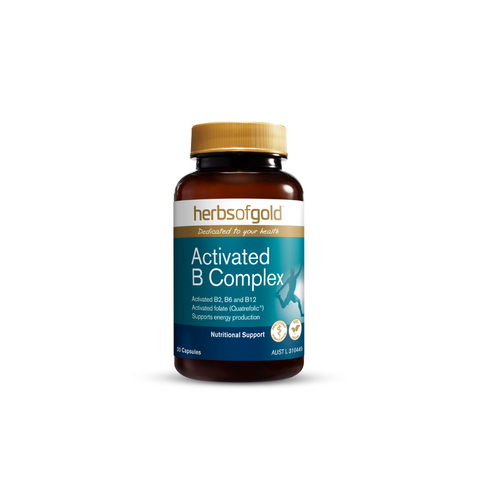 Herbs of Gold Activated B Complex (60 Caps)