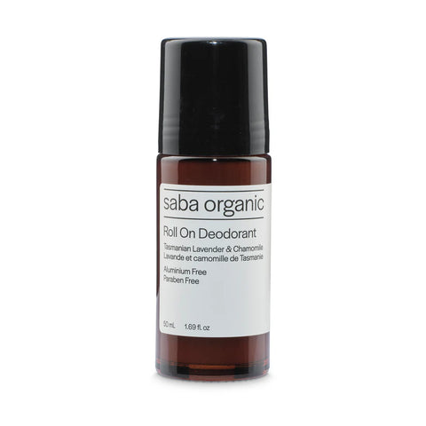 Saba Organic Deodorant - Tasmanian Lavender & Chamomile
