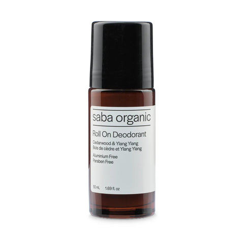 Saba Organic Deodorant - Cedarwood & Ylang Ylang