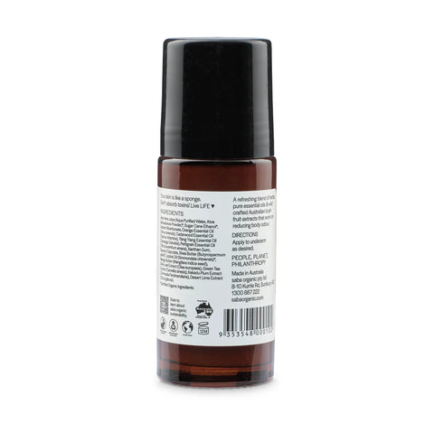Saba Organic Deodorant - Cedarwood & Ylang Ylang