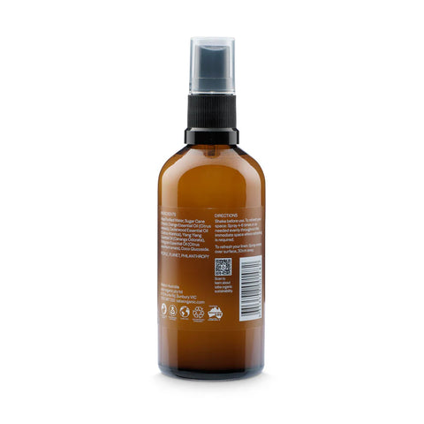 Saba Organic Room Spray - Wild Orange, Cedarwood & Ylang Ylang