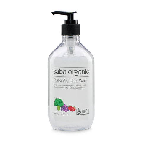 Saba Organic Fruit & Vegetable Wash