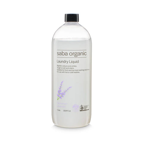 Saba Organic Laundry Liquid - Tasmanian Lavender