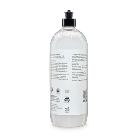 Saba Organic Floor Cleaner - Lemon Scented Tea Tree 1L