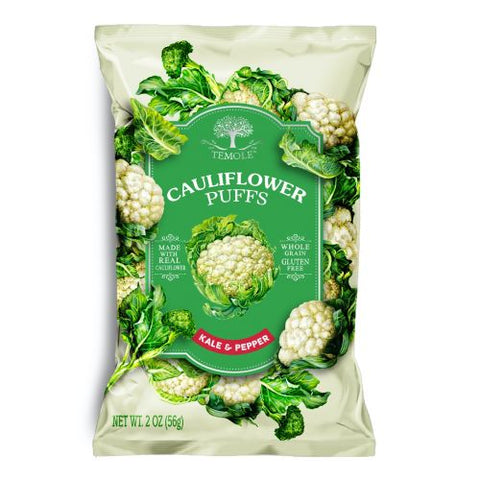 Temole Cauliflower Puffs Kale Pepper - 56g