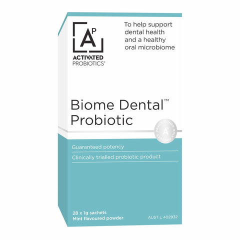 Activated Probiotics Biome Dental Probiotic (28 Mint Sachets)