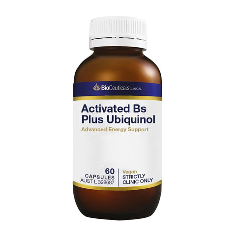 Bioceuticals Clinical Activated Bs Plus Ubiquinol (60 Tabs)