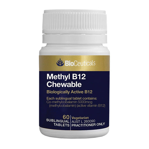 BioCeuticals Methyl B12 Chewable (60 Tabs)