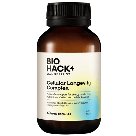BioHack Wanderlust Cellular Longevity Complex (60 Caps)