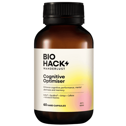 BioHack Wanderlust Cognitive Optimiser (60 Caps)