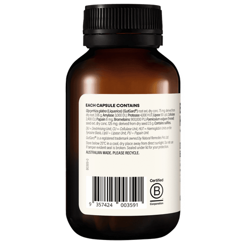 BioHack Wanderlust Digestive Enzymes x6 (60 Caps)