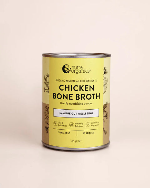Nutra Organics Chicken Bone Broth (Turmeric) (125g)