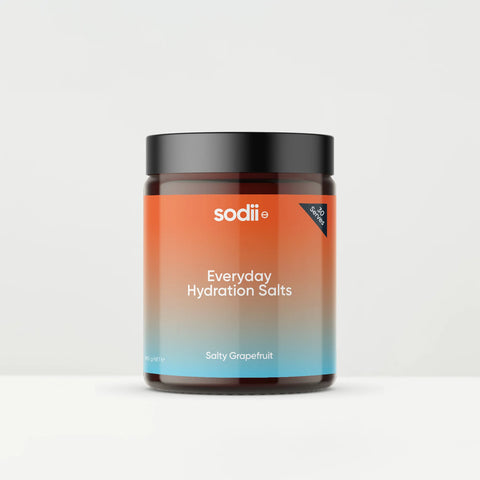Sodii Everyday Hydration Salts (30 Serve Tub, Various Flavour Options)