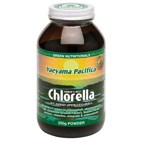 Green Nutritionals Yaeyama Pacifica Chlorella (250g Powder)