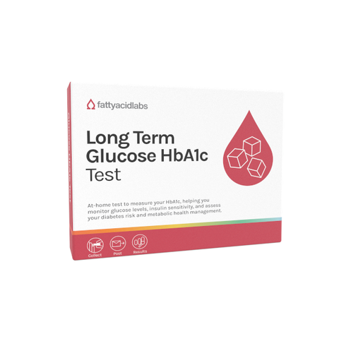 HbA1c Long Term Blood Sugar Test (At-Home Test Kit)