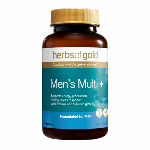 Herbs of Gold Mens Multi+ (60 Tabs)