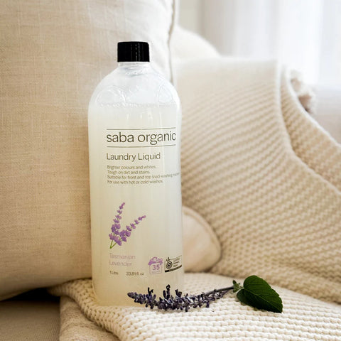 Saba Organic Laundry Liquid - Tasmanian Lavender