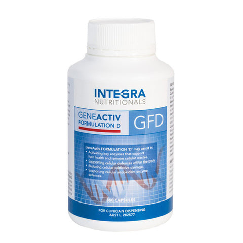 Integra Nutritionals GeneActiv® Formulation D (GFD) (120 Caps)
