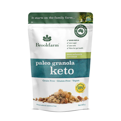 Brookfarm Keto Paleo Granola Macadamia Coconut (300g)