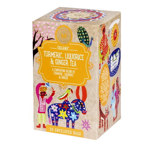 Ministry of Tea Organic Turmeric, Liquorice & Ginger Tea