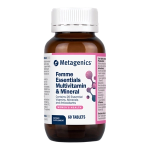Metagenics Femme Essentials Multivitamin and Mineral (Tablets)
