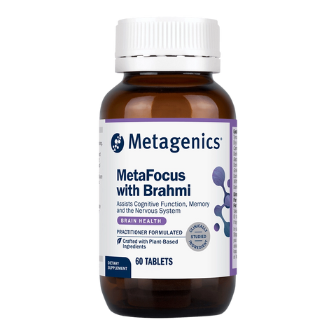 Metagenics MetaFocus with Brahmi (Previously 'Brahmi Tone', 60 Tabs)