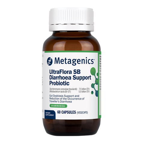Metagenics Ultra Flora SB Diarrhoea Support (previously: SB Dysbiosis) (60 Caps)