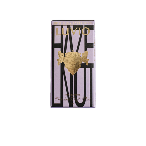 Loco Love Luvio Roasted Hazelnut Chocolate Truffle Bar 90g