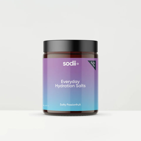 Sodii Everyday Hydration Salts (30 Serve Tub, Various Flavour Options)
