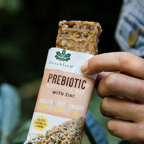 Brookfarm Salted Caramel & Almond Prebiotic Wholefood Bar 40g